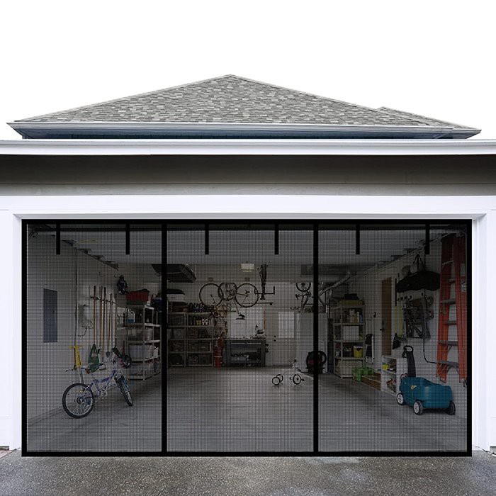 Double Garage Door Screen